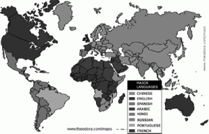 図1　World Language Map